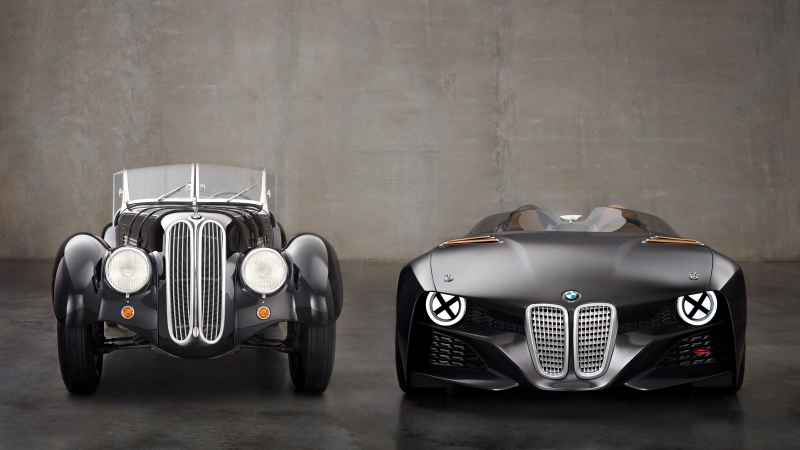 Illustration for article titled BMW 328 Hommage Concept: Retro, Sexy, Cool
